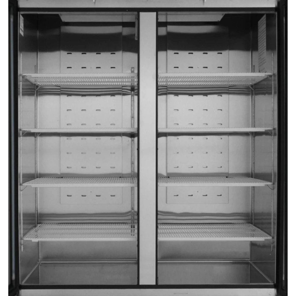 Icehaus CV-2PC-SS-01 Congelador Vertical 2 Puertas Cristal - Refrigeradores - Icehaus - KitchenMax Store