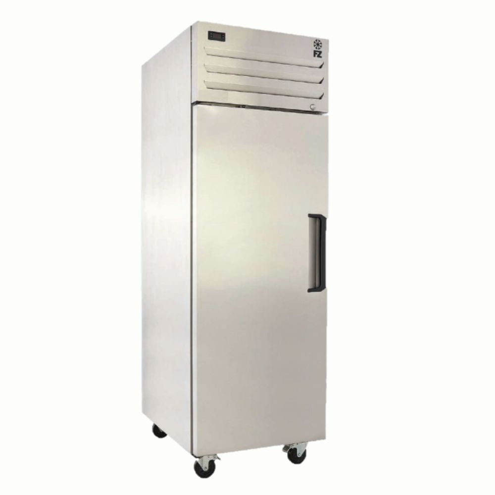 Imbera 1024383 EVZ18-F1 Congelador Vertical 1 Puerta Solida 3 Parrillas. Ideal para restaurante, cocina, cocina industrial, comedor, comedor industrial, negocio, comercial, tienda, hielo, banquetes,refrigerar, conservar, etc. KitchenMax.Store. Envíos seguros a todo México. Cotiza hoy mismo.