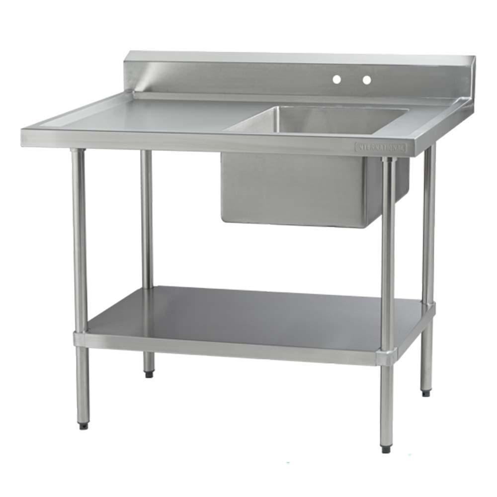 International MELT2D.1800 MELT2I.1800 Mesa Trabajo 2 Tarjas - Fregadero - International - KitchenMax Store