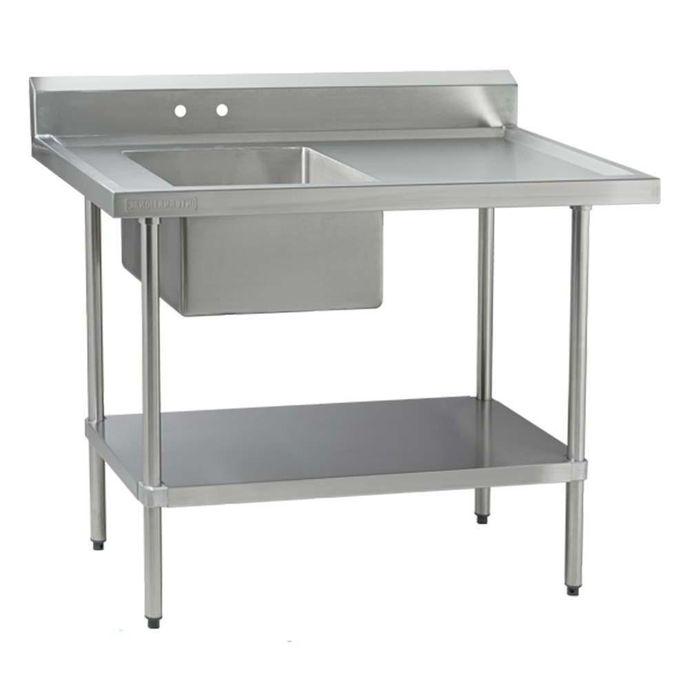 International MELT2D.1800 MELT2I.1800 Mesa Trabajo 2 Tarjas - Fregadero - International - KitchenMax Store