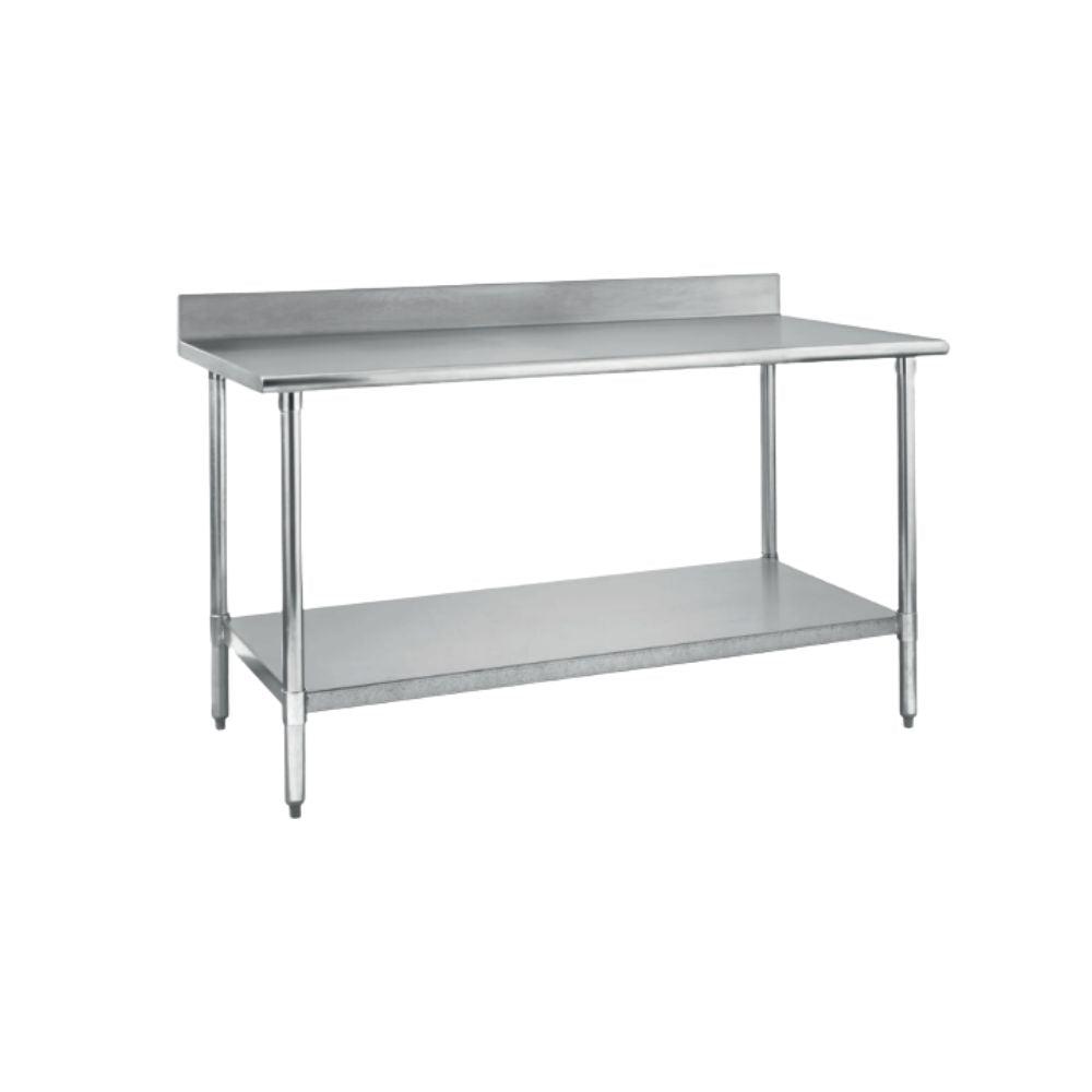 King MTL-100 Mesa Trabajo Lambrin 1 Mt  100 x 70 x 100 cm Acero Inoxidable -  - king - KitchenMax Store