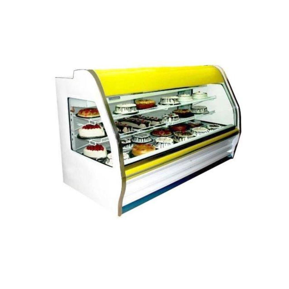 Masser RHNVC 1000 CC Vitrina Refrigerada Cristal Curvo - Vitrinas Refrigeradas - Masser - KitchenMax Store