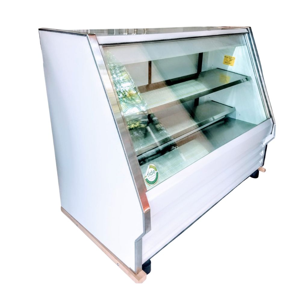 Masser RHNLA 1500 Vitrina Refrigerada Cristal Plano Cubierta Acero Inoxidable - Vitrinas Refrigeradas - Masser - KitchenMax Store