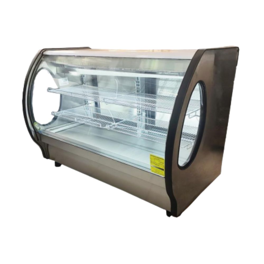 Masser RHNVCT 1000 EPAIX Vitrina Refrigerada Cristal Curvo - Vitrinas Refrigeradas - Masser - KitchenMax Store