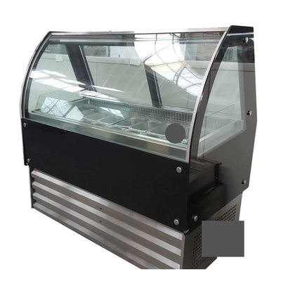 Masser VMG-10 Vitrina Refrigerada Cristal Curvo - Vitrinas Refrigeradas - Masser - KitchenMax Store