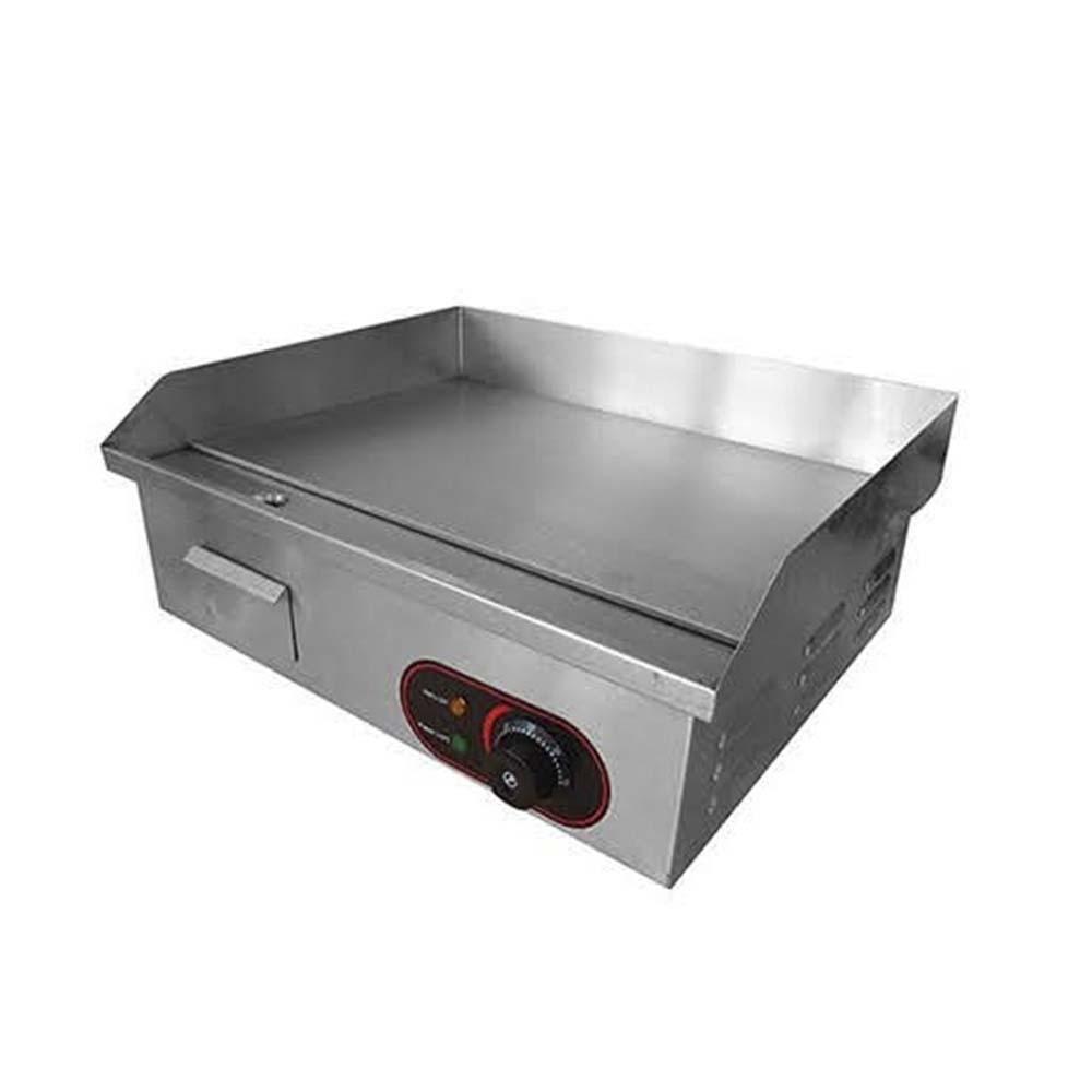 Migsa Bn-818B Plancha Frente 55 cm Electrico 1 Control Acero Inoxidable Gris - Planchas - Migsa - KitchenMax Store