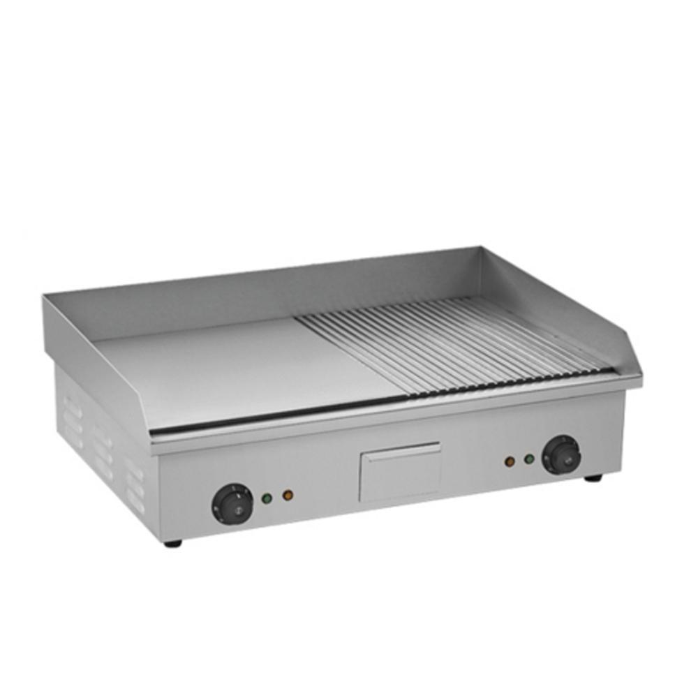 Migsa Bn-822B Plancha Frente 74 cm Electrico Acero Inoxidable Gris - Planchas - Migsa - KitchenMax Store