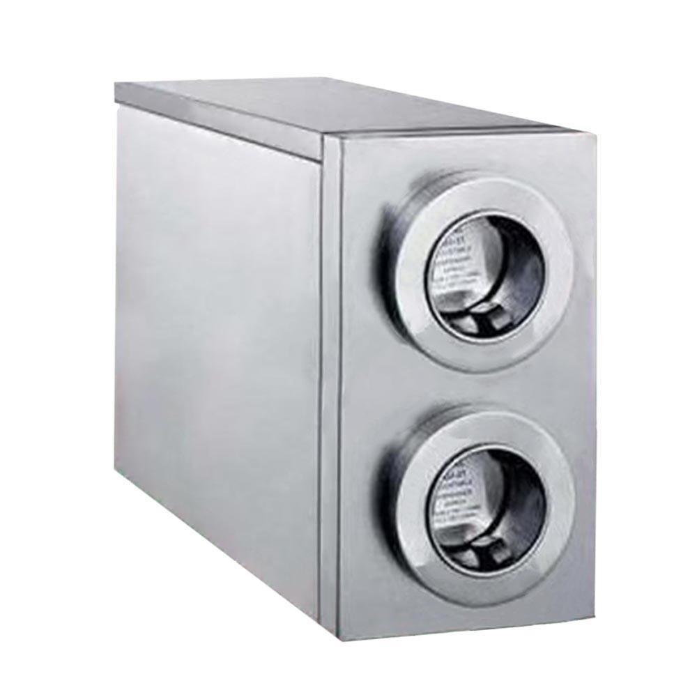 Migsa Hcw-2 Despachador Vasos Dos Secciones Gabinete Acero Inoxidable -  - Migsa - KitchenMax Store