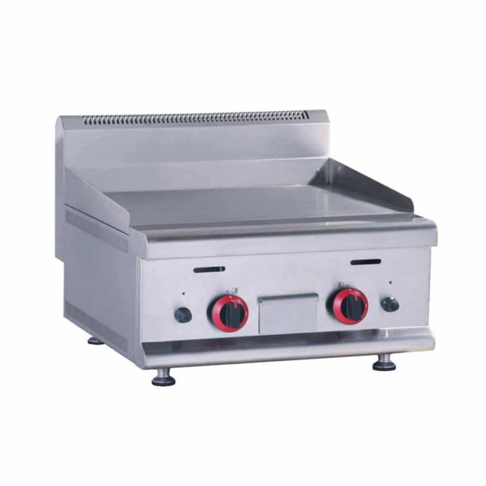 Migsa Hgr-606 Plancha Frente 60 cm Gas 2 Controles Acero Inoxidable Gris - Planchas - Migsa - KitchenMax Store