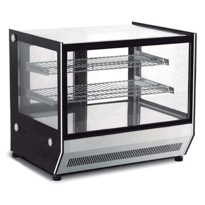 Migsa GN-1200HRT Vitrina Caliente para Mostrador Exhibidora Cristal Recto Frente 120 cm -  - Migsa - KitchenMax Store