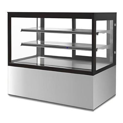 Migsa GN-1800R2 Vitrina Refrigerada Exhibidora Cristal Recto Frente 180 cm -  - Migsa - KitchenMax Store