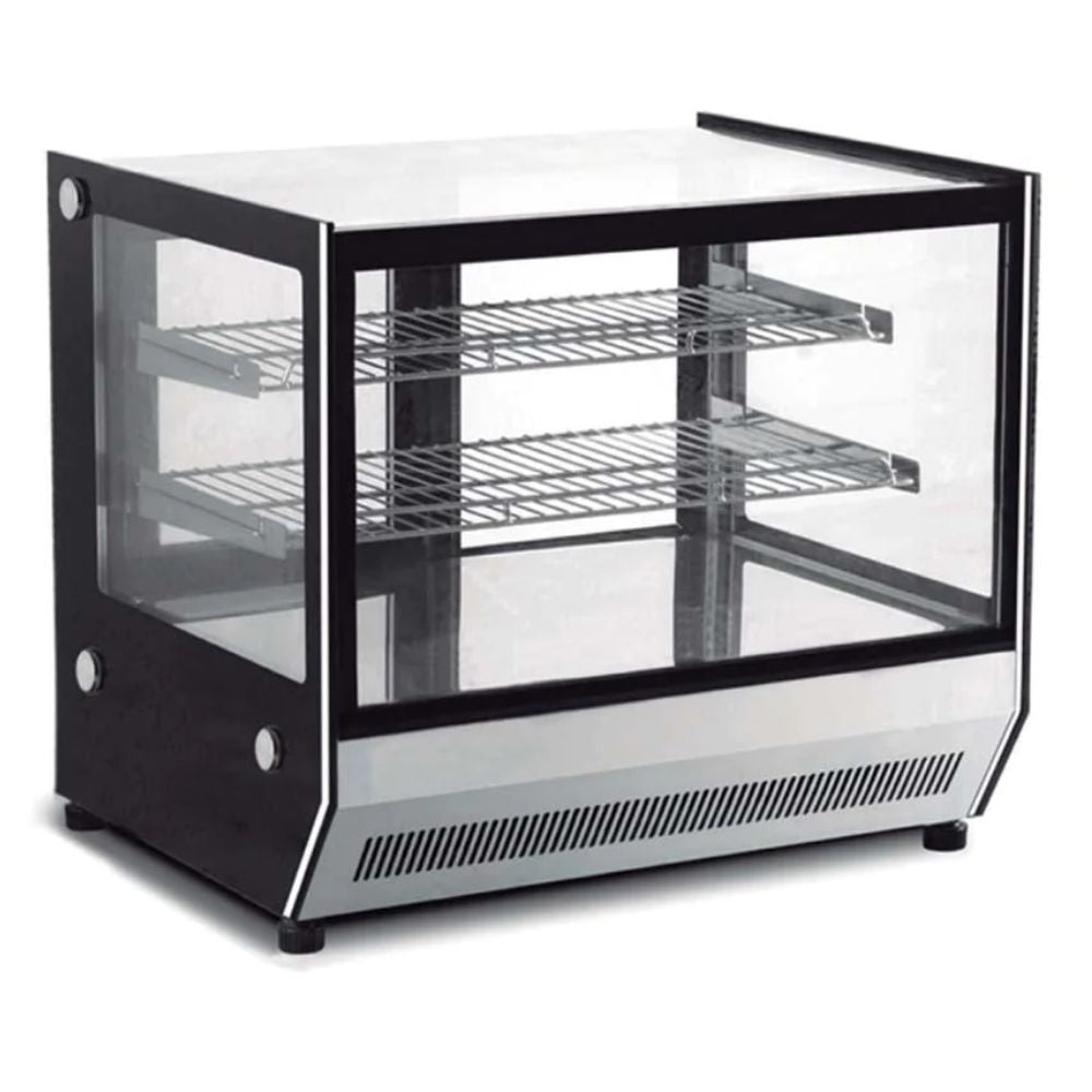 Migsa GN-900HRT Vitrina Caliente Exhibidora para Mostrador Cristal Recto Frente 90 cm -  - Migsa - KitchenMax Store