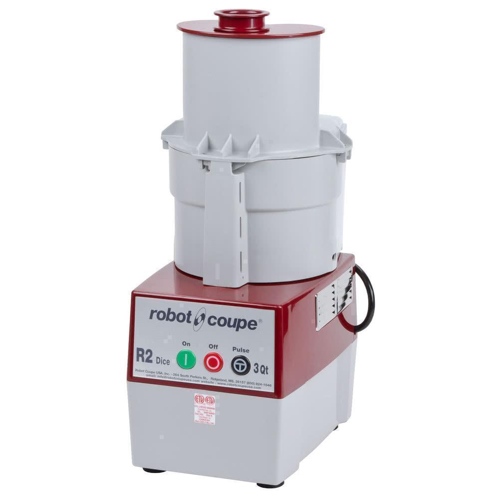 Robot Coupe R2CLR DICE Procesador Alimentos Monofásico 2 HP - Procesadores Alimentos / Ralladores / Cortadores - Robot Coupe - KitchenMax Store