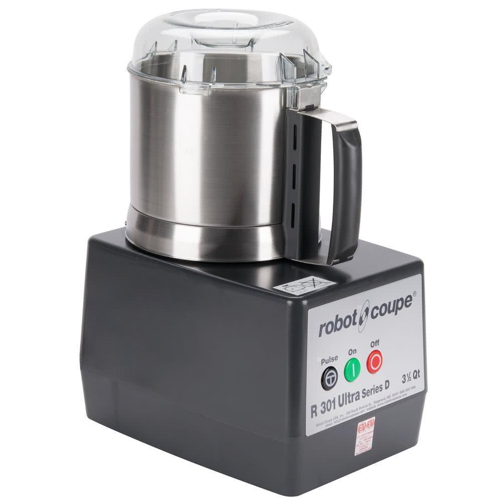 Robot Coupe R301 ULTRA B Procesador  Alimentos  3.5 Qt. 1.5 HP Tazón Acero inoxidable - Procesadores Alimentos / Ralladores / Cortadores - Robot Coupe - KitchenMax Store