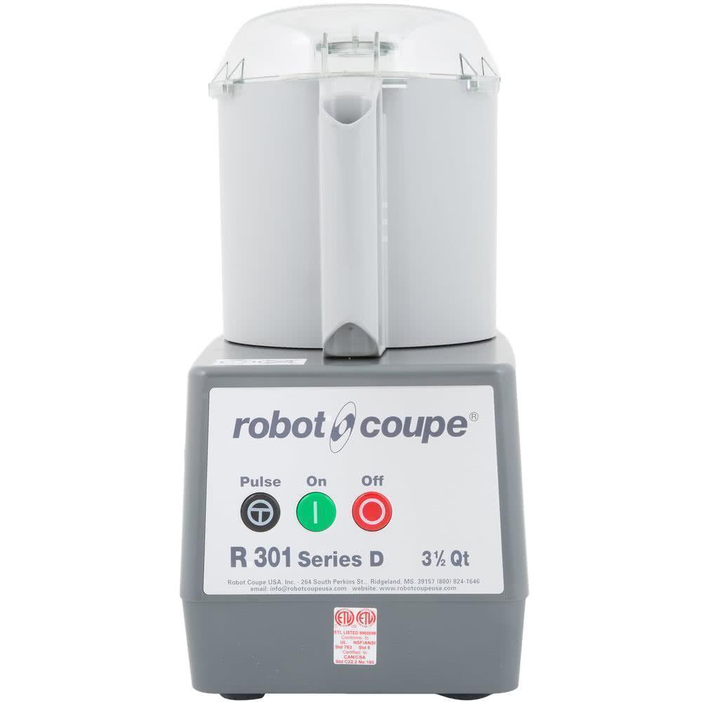 Robot Coupe R301B Procesador  Alimentos  3.5 Qt. 1 1/2 HP 120v - Procesadores Alimentos / Ralladores / Cortadores - Robot Coupe - KitchenMax Store