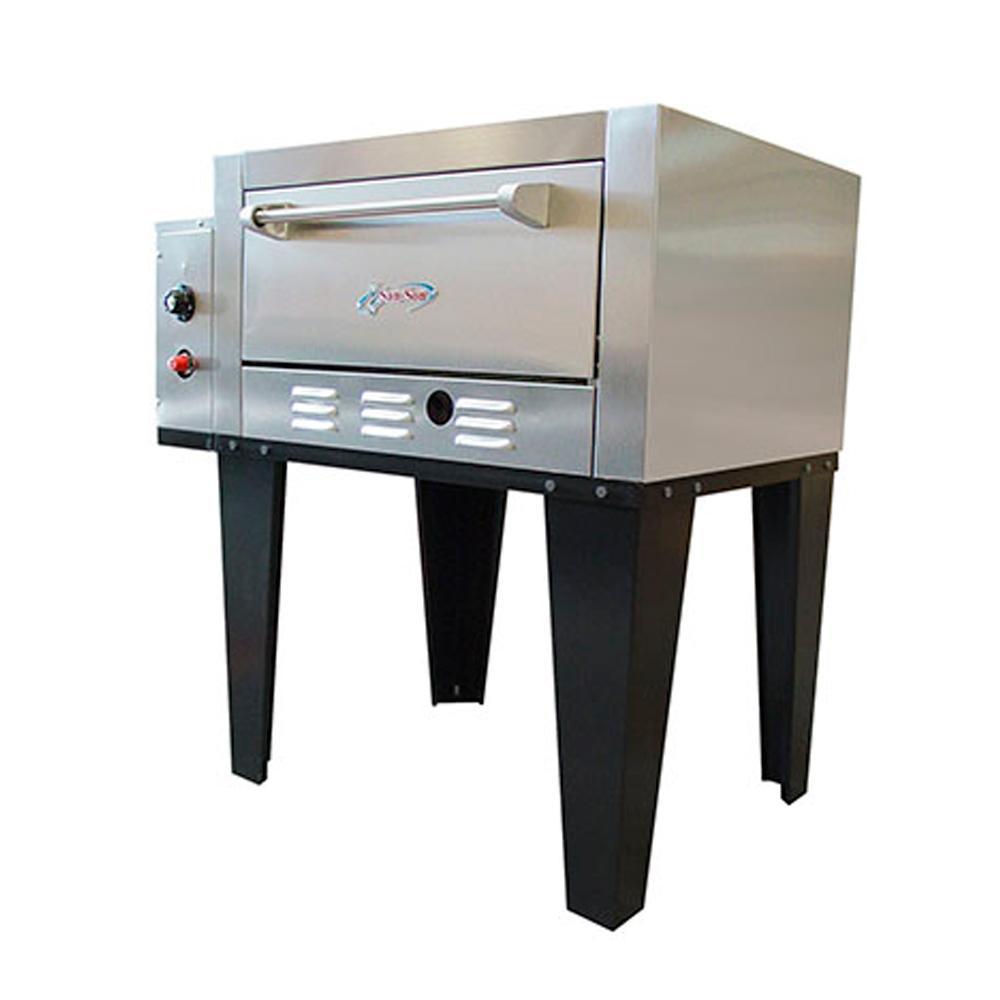 San-Son Sanson ZPJR Horno Acero Inoxidable Piso 1 Quemador Piedra Refractaria - Hornos - San Son - KitchenMax Store