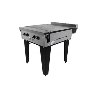 San-Son Sanson ZS-703 Estufa Plancha Profesional 2 Quemadores Circulares Acero Inoxidable - Estufas / Mixtos / Con y sin Horno - San Son - KitchenMax Store