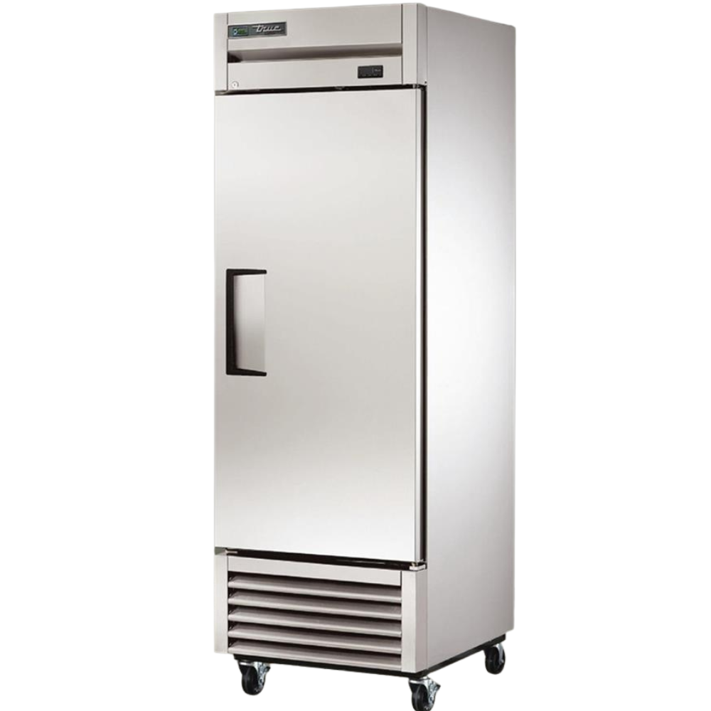 TRUE T-23F-HC Congelador Vertical 1 Puerta Solida Iluminacion Cuerpo Acero Inoxidable Gris -  - true - KitchenMax Store