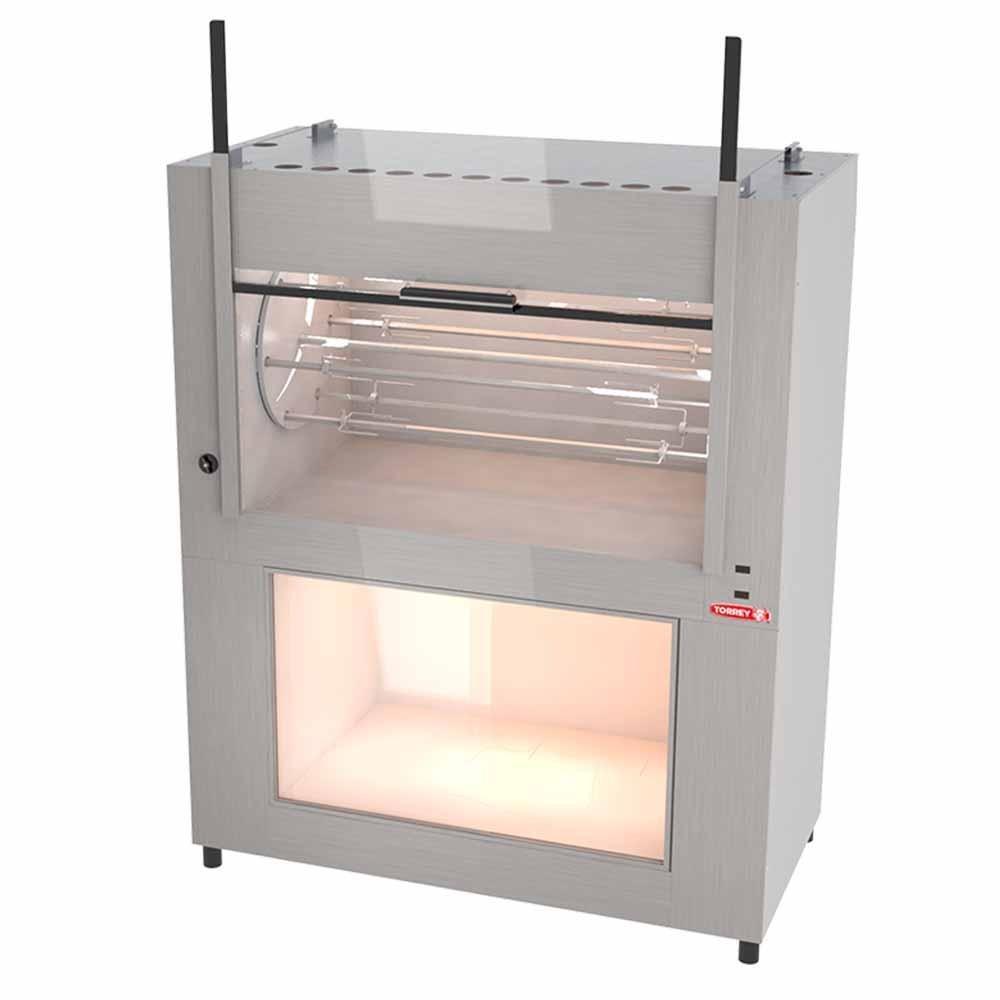 Torrey Rt48 Ptls-0006 Rosticero Cristal Frente - Rostriceros - Torrey - KitchenMax Store