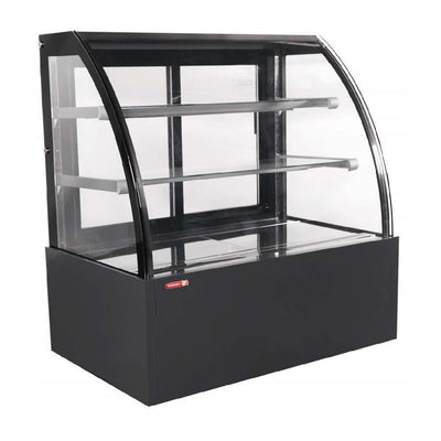 Torrey VFG-120C  Vitrina Full Glass Vidrio Curvo Panorámica 225 lt 120 cm - Vitrinas / Exhibidores - Torrey - KitchenMax Store