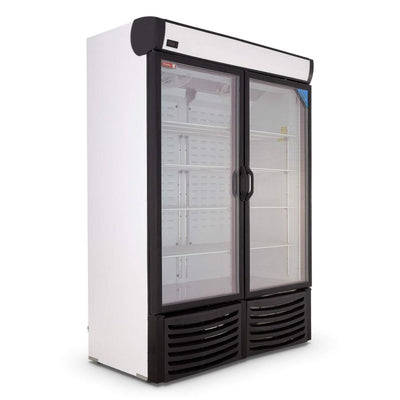 Torrey CV32 PTCV-0008 Congelador Exhibidor Vertical  2 Puertas 8 Parrillas Cuerpo Esmaltado - Congeladores - Torrey - KitchenMax Store