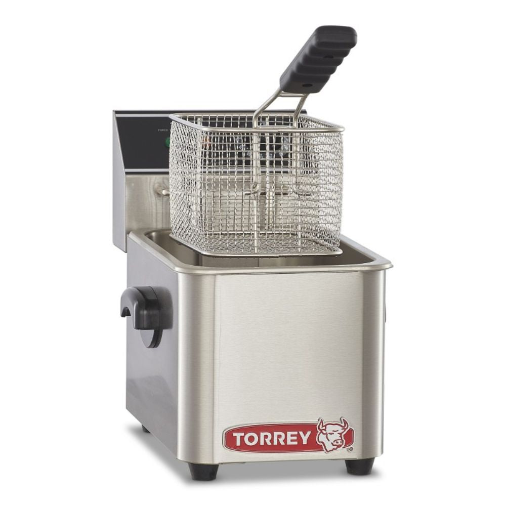 Torrey FRT-4E CQFRE004029 Freidora Electrica 4 Litros Acero Inoxidable -  - Torrey - KitchenMax Store