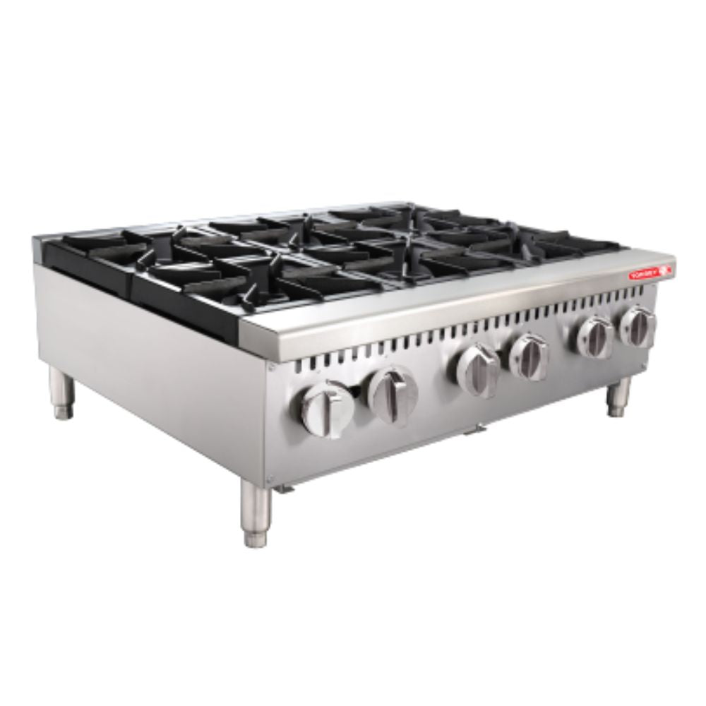 Torrey PAT-6QG CQPAG006031 Parrilla Gas 6 Quemadores Acero Inoxidable -  - Torrey - KitchenMax Store