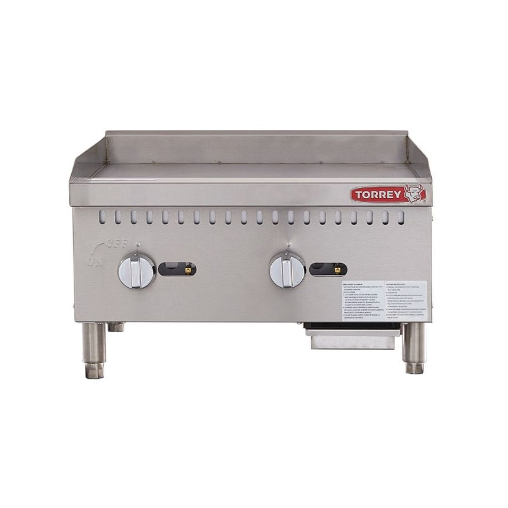 Torrey PLT-600G CQPGM600032 Plancha Frente 60.4 cm Gas Acero Inoxidable -  - Torrey - KitchenMax Store