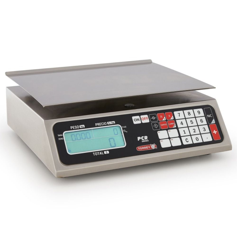 Torrey Pcr-20 Bascula Multifuncional Display Cuarzo Liquido 20 Kg - Báscula - Torrey - KitchenMax Store