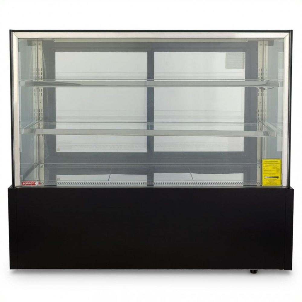 Torrey VFG-120R2 Vitrina Full Glass Vidrio Recto Panorámica 315 lt 120 cm - Vitrinas / Exhibidores - Torrey - KitchenMax Store