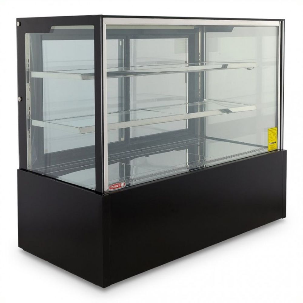 Torrey VFG-120R2 Vitrina Full Glass Vidrio Recto Panorámica 315 lt 120 cm - Vitrinas / Exhibidores - Torrey - KitchenMax Store