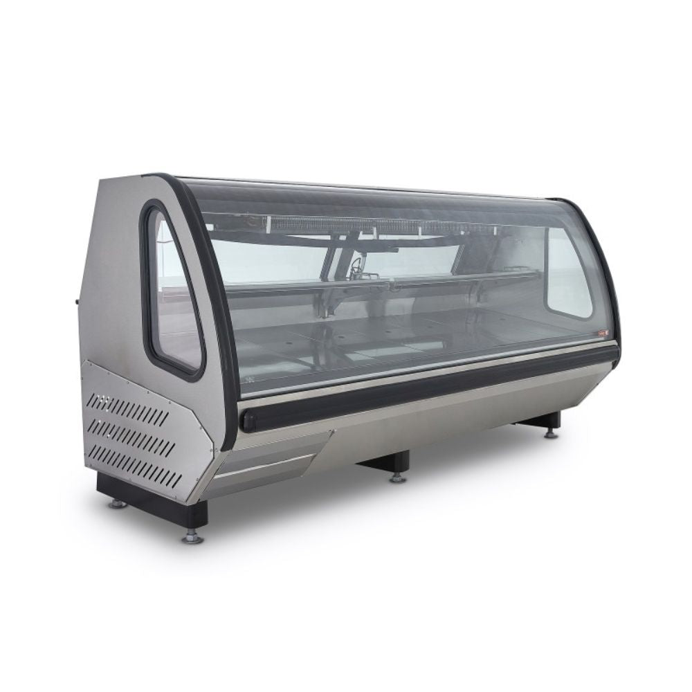 VITRINA TORREY VCA200 B | Vitrina Refrigerada Exhibidora Cristal Curvo ...