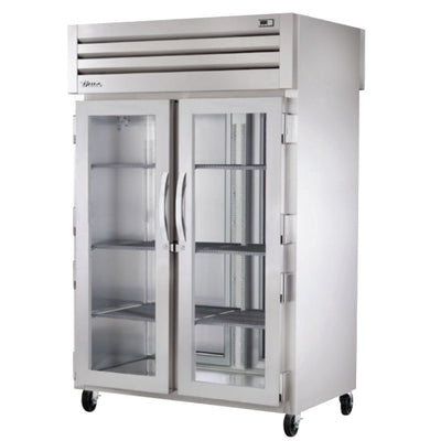 True STA2RPT-2G-2S-HC Refrigerador Vertical 2 Puertas Cristal 3 Parrillas -  - True - KitchenMax Store