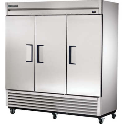 True TS-72-HC Refrigerador 3 Puertas Acero Inoxidable -  - True - KitchenMax Store