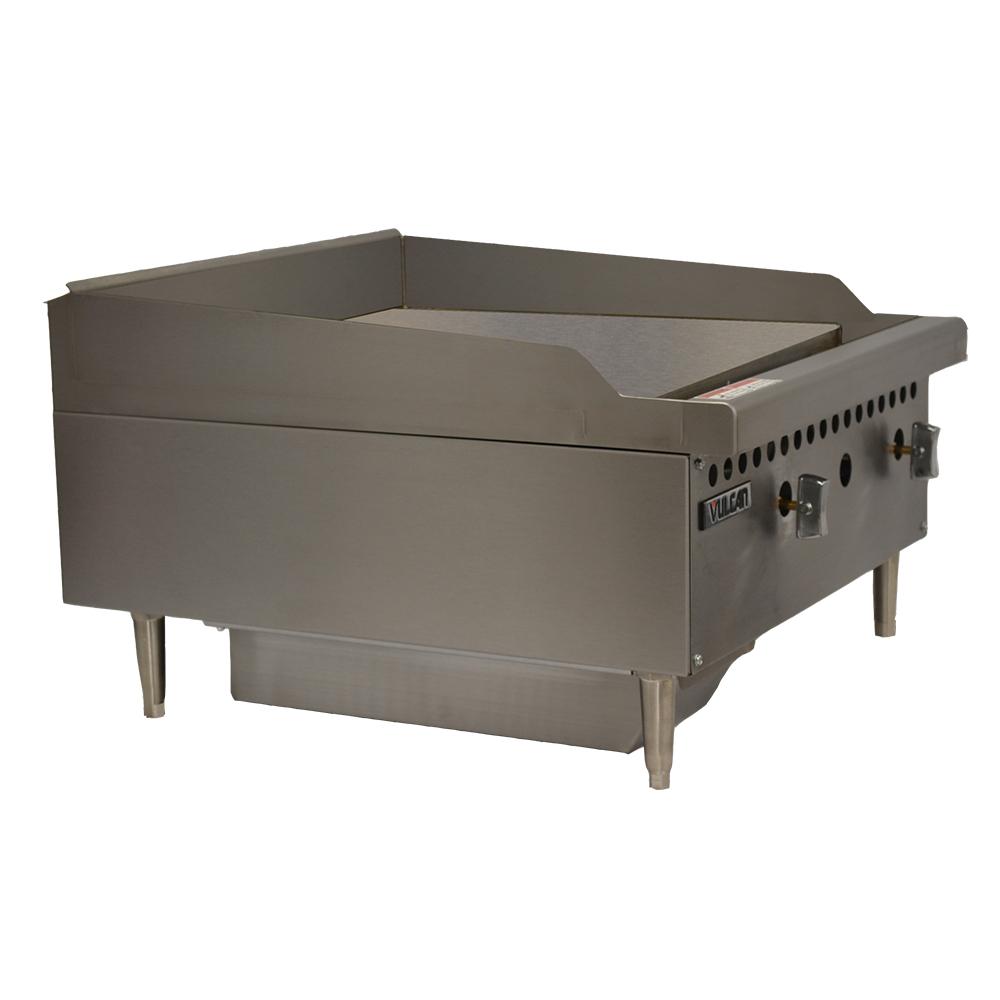 Vulcan Hobart VCRG24-M Plancha Frente 61 cm Gas 2 Controles Acero Inoxidable - Planchas - Vulcan - KitchenMax Store