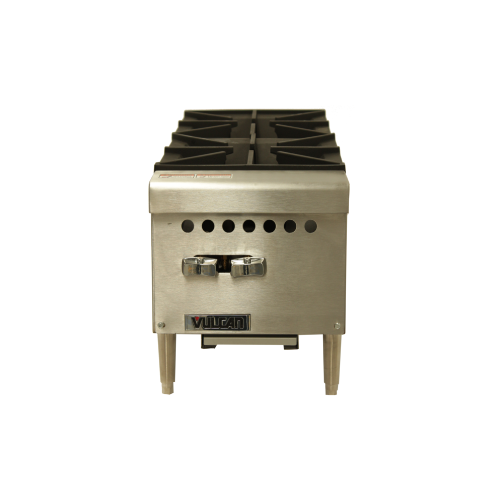 Vulcan by Hobart VCRH12 Parrilla Gas de 2 Quemadores de 12" - Parrillas - Vulcan - KitchenMax Store