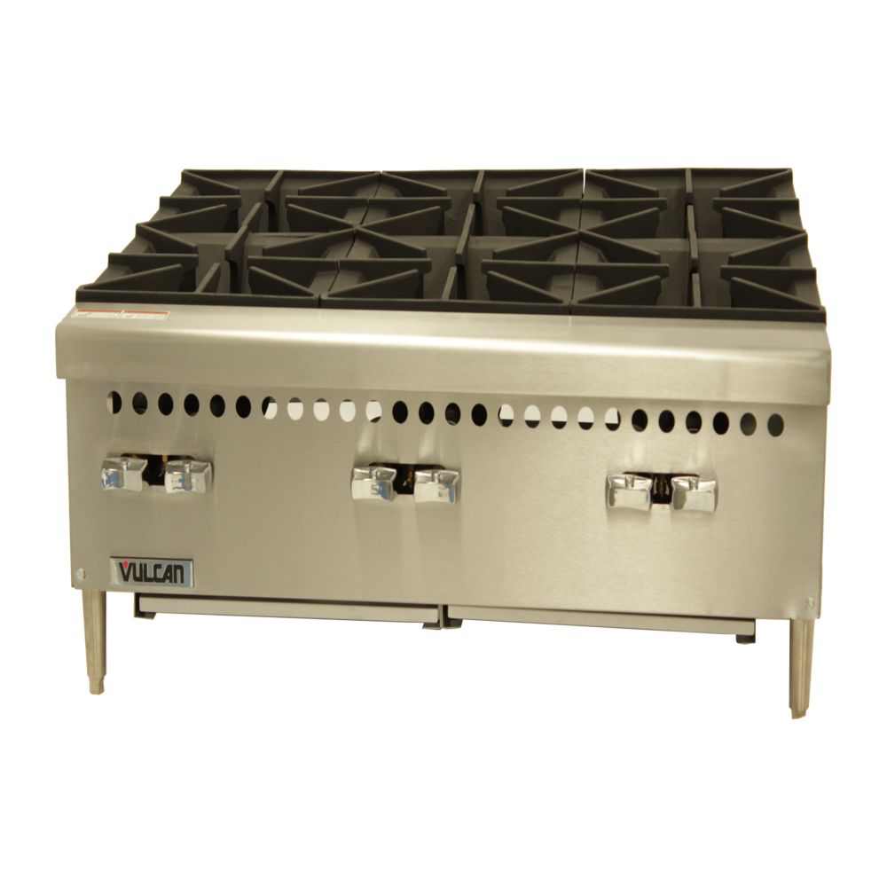 Vulcan by Hobart VCRH36 Parrilla Gas de 6 Quemadores de 36" - Parrillas - Vulcan - KitchenMax Store